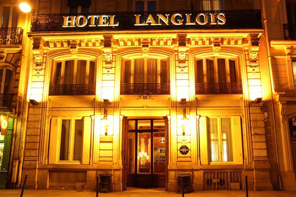 Hotel Langlois Париж Экстерьер фото